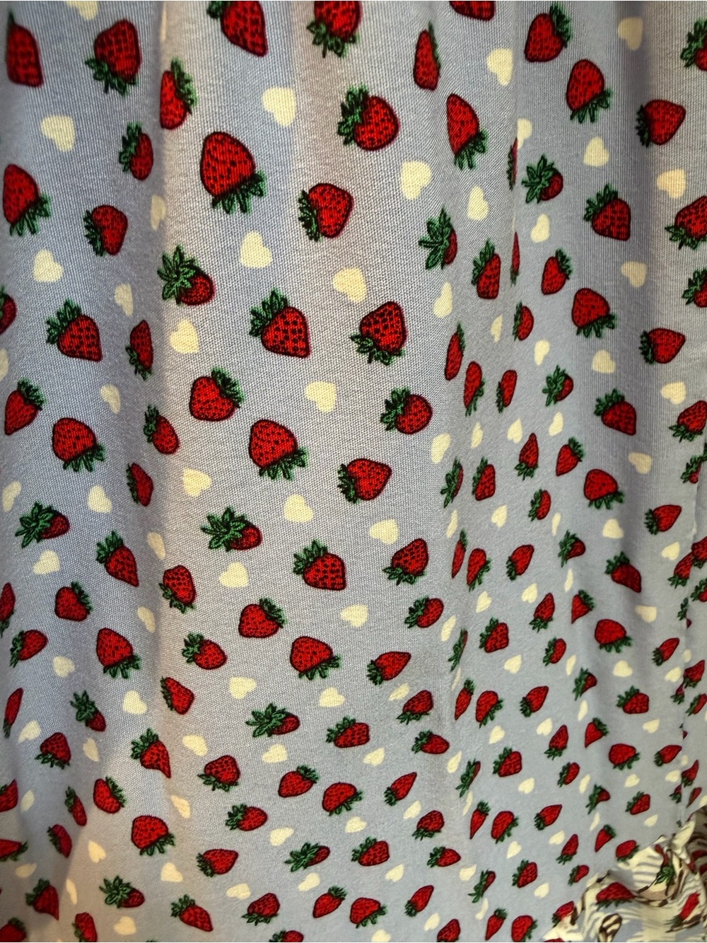 NEW Thorn & Fable Raccoons & Strawberries Strappy Maxi Dress - Hot Topic - Small - Picture 7 of 8